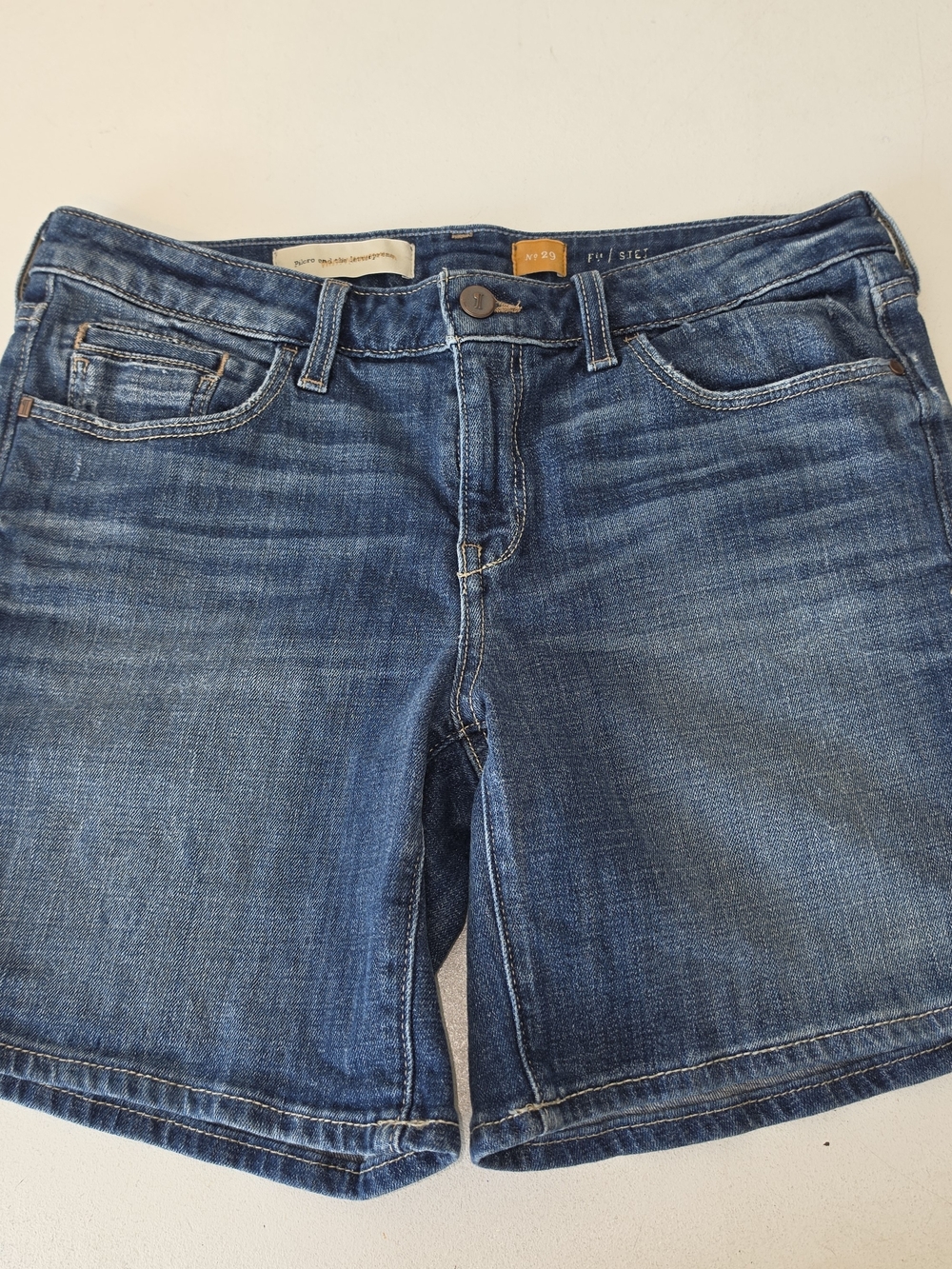Pilcro and the Letterpress Blue Denim Women's Jean Shorts